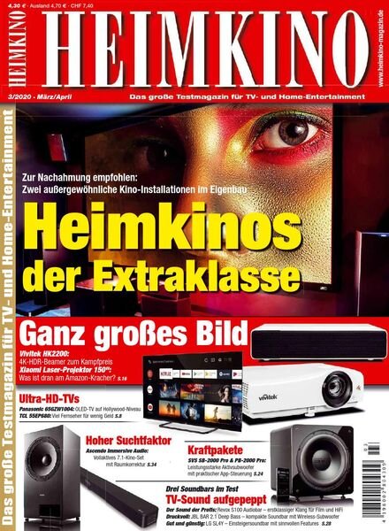Heimkino – Marz-April 2020 Cover