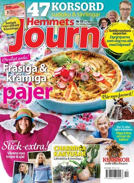 Hemmets Journal – 12 mars 2020 Cover