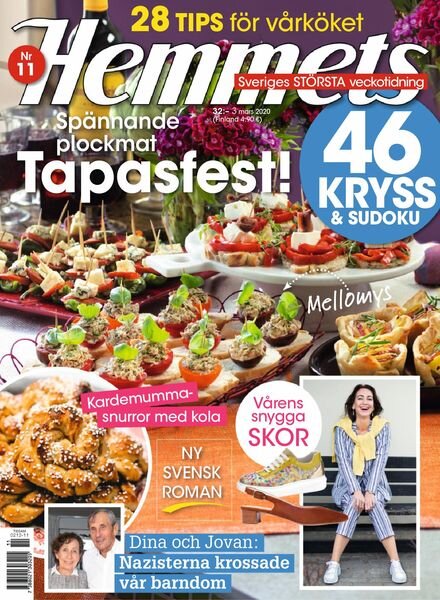 Hemmets Veckotidning – 01 mars 2020 Cover
