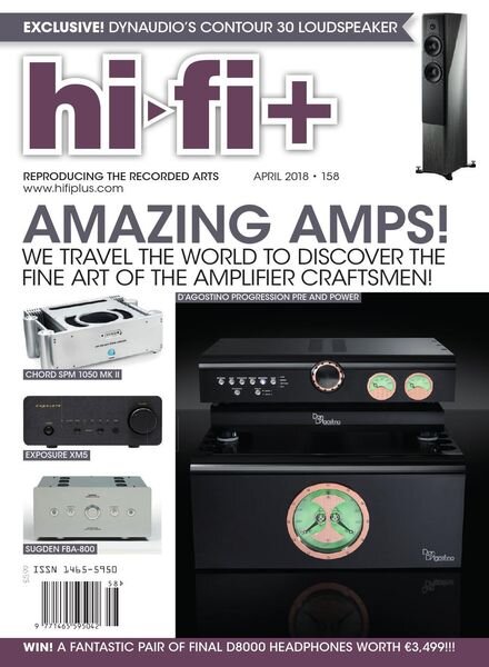 Hi-Fi+ – Issue 158 – April 2018 Cover
