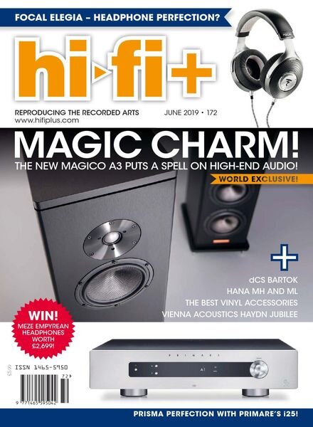 Hi-Fi+ – Issue 172 – June 2019 Cover