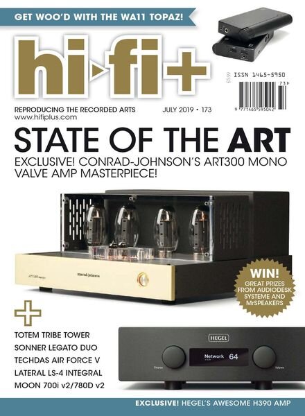 Hi-Fi+ – Issue 173 – July 2019 Cover