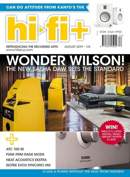 Hi-Fi+ – Issue 174 – August 2019 Cover
