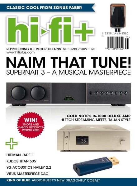 Hi-Fi+ – Issue 175 – September 2019 Cover