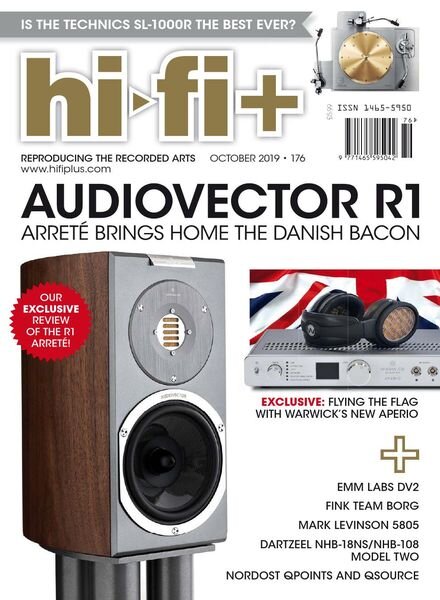 Hi-Fi+ – Issue 176 – October 2019 Cover