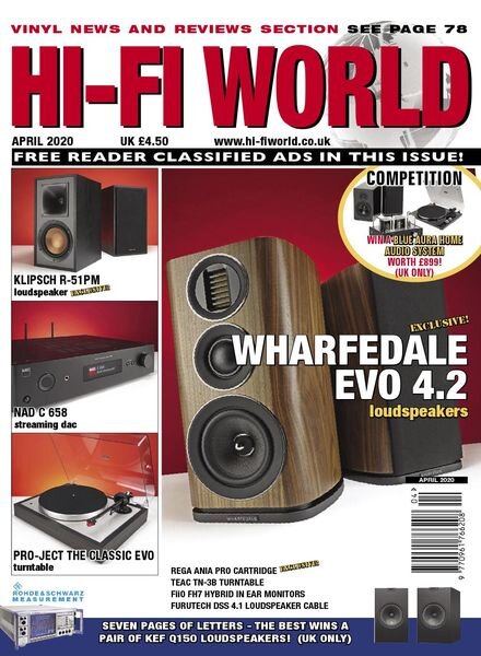 Hi-Fi World – April 2020 Cover