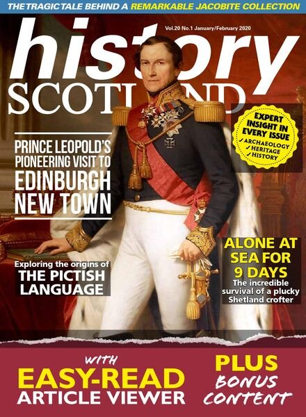 History Scotland – January-February 2020 Cover
