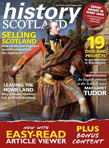 History Scotland – July-August 2019 Cover