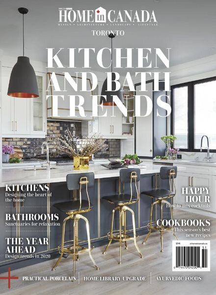 Home In Canada Toronto – Kitchen&Bath Trends 2020 Cover