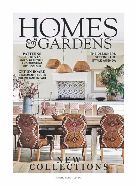 Homes & Gardens UK – April 2020 Cover