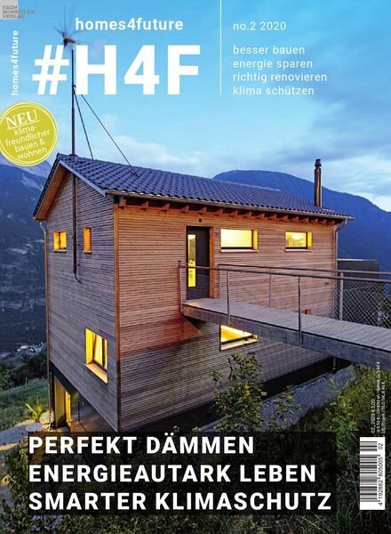 homes for future – Februar 2020 Cover