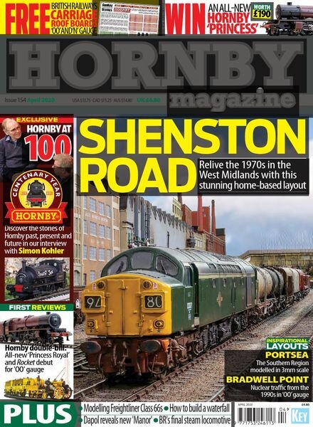 Hornby Magazine – Issue 154 – April 2020 Cover