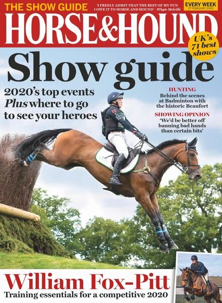 Horse & Hound – 27 February 2020 Cover