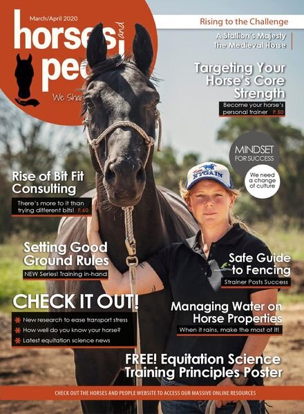 Horses and People – March 2020 Cover