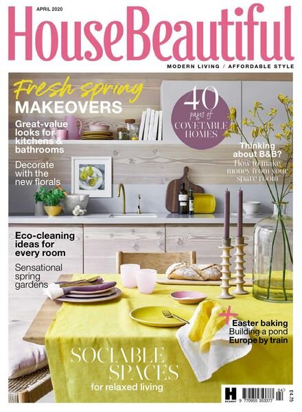 House Beautiful UK – April 2020 Cover