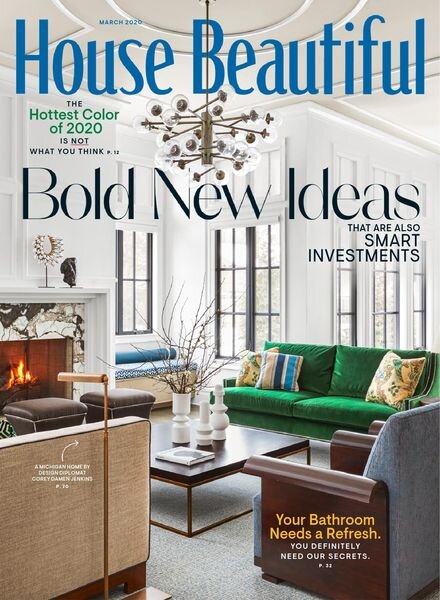 House Beautiful USA – March 2020 Cover