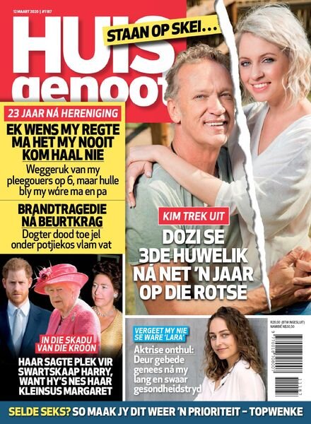 Huisgenoot – 12 Maart 2020 Cover