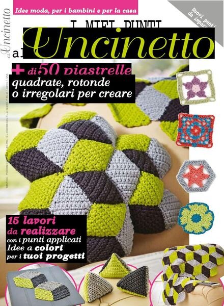 I Miei Punti all’Uncinetto – Giugno-Luglio 2018 Cover