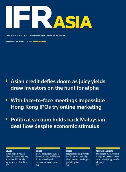 IFR Asia – February 29, 2020 Cover