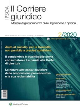 Il Corriere Giuridico – Febbraio 2020