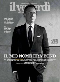 Il Venerdi di Repubblica – 21 Febbraio 2020