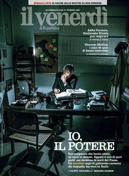 Il Venerdi di Repubblica – 28 Febbraio 2020 Cover