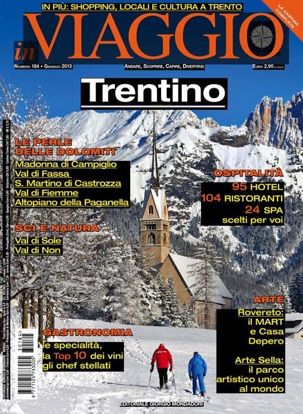 In Viaggio – Gennaio 2013 Cover