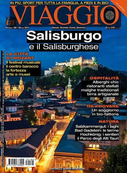 In Viaggio – Marzo 2013 Cover