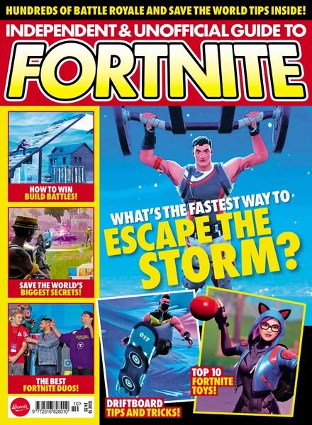 Independent and Unofficial Guide to Fortnite – Issue 10 – March 2019 Cover