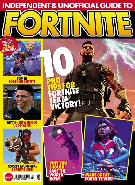 Independent and Unofficial Guide to Fortnite – Issue 2 – July 2018 Cover