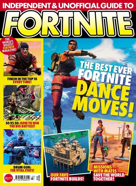 Independent and Unofficial Guide to Fortnite – Issue 3 – August 2018 Cover