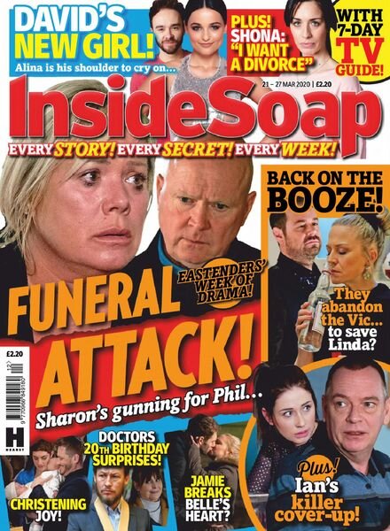 Inside Soap UK – 21 March 2020 Cover