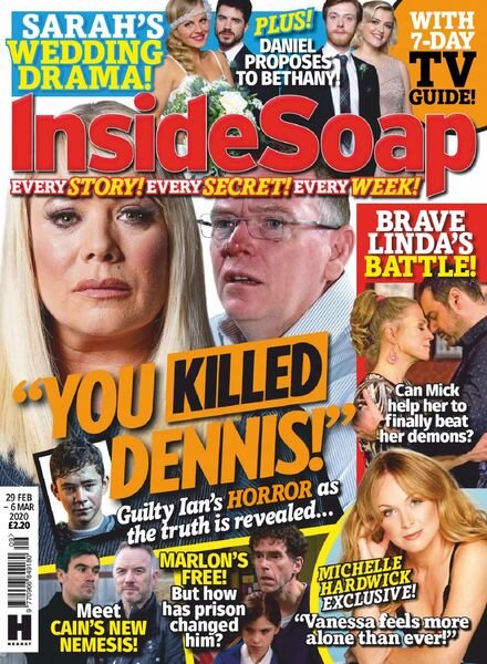 Inside Soap UK – 29 February 2020 Cover