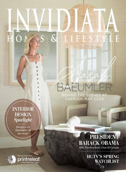 Invidiata Homes & Lifestyle – Spring 2020 Cover