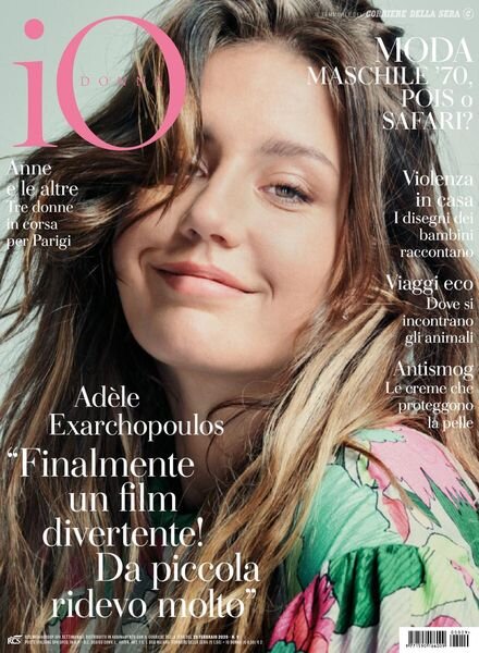 Io Donna del Corriere della Sera – 29 febbraio 2020 Cover