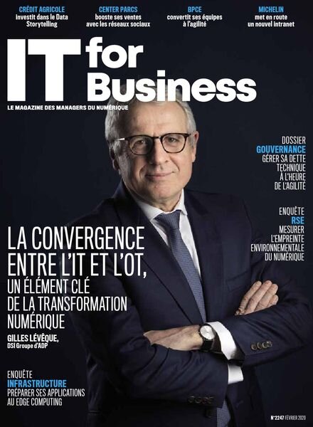 IT for Business – 26 fevrier 2020 Cover
