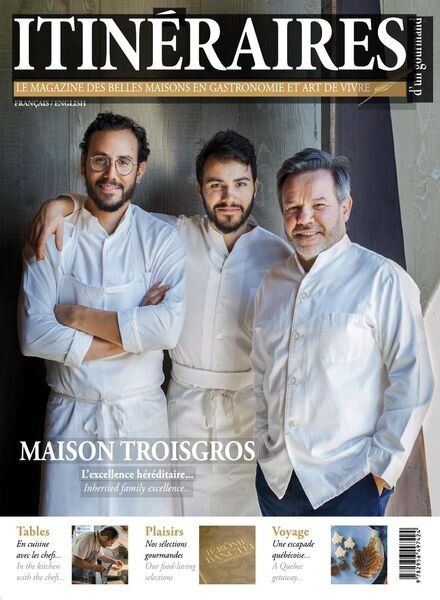 Itineraires d’un Gourmand – mars 2020 Cover