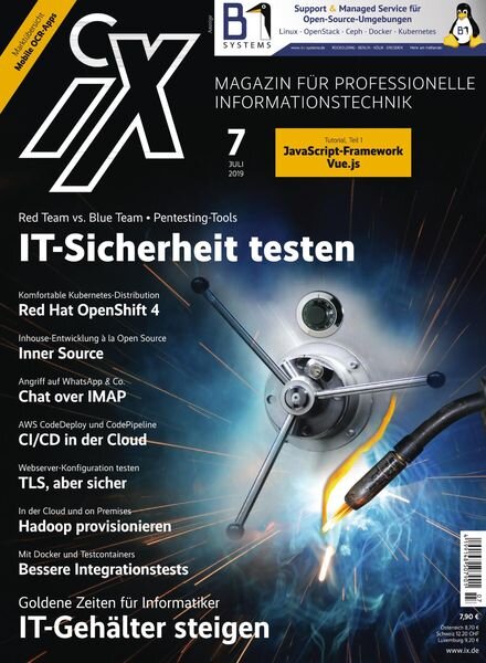 iX Magazin – Juli 2019 Cover