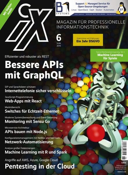 iX Magazin – Juni 2019 Cover