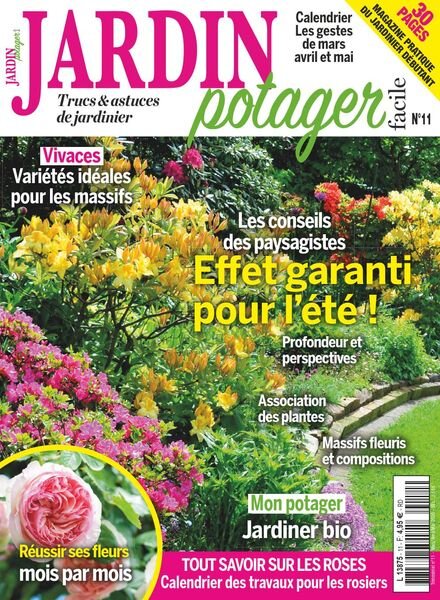 Jardin Potager Facile – mars 2020 Cover