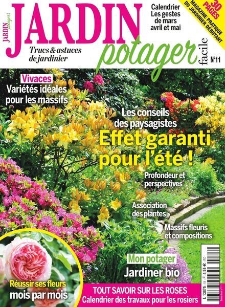 Jardin Potager Facile – Mars-Mai 2020 Cover