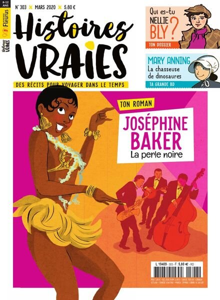 Je Lis des Histoires Vraies – mars 2020 Cover