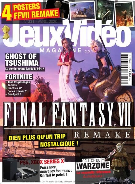Jeux Video Magazine – avril 2020 Cover