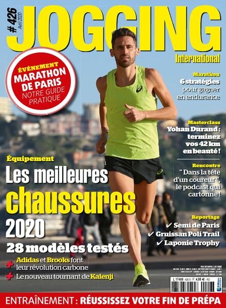 Jogging International – avril 2020 Cover