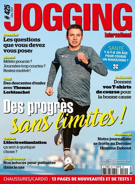 Jogging International – mars 2020 Cover