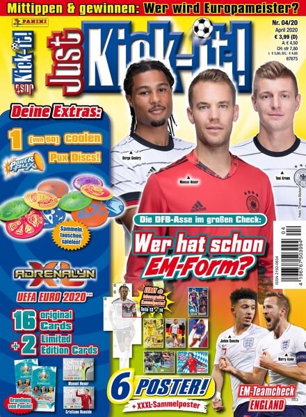 Just Kick-it! – April 2020 Cover
