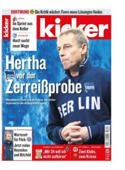 Kicker – 13 Februar 2020