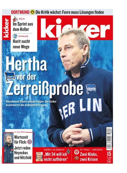 Kicker – 13 Februar 2020 Cover