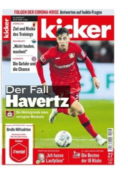 Kicker – 26 Marz 2020