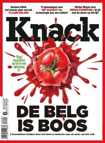 Knack Belgium – 26 Februari 2020 Cover